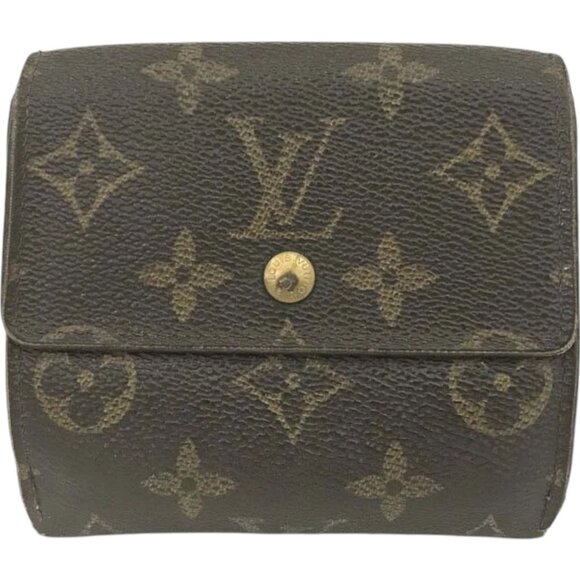 188141BO (L1) Louis Vuitton Wallet  Portefeiulle Elise Brown Monogram - Picture 1 of 9
